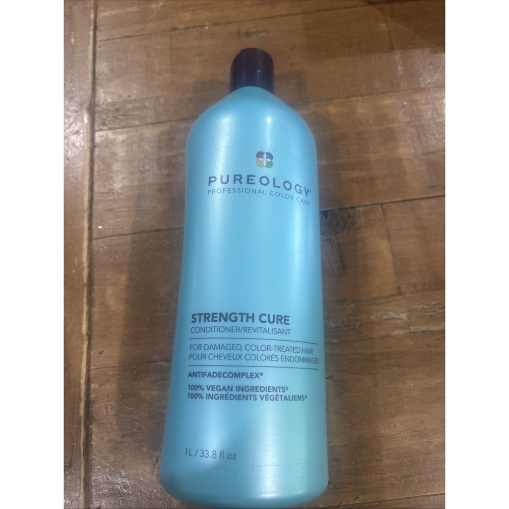 Pureology Strength Cure Conditioner 33.8 fl oz Jumbo Color Repair NEW Sealed